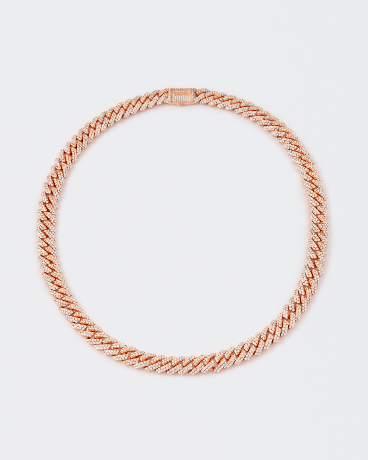 DARKAI Rose Mini Prong Pavé Necklace