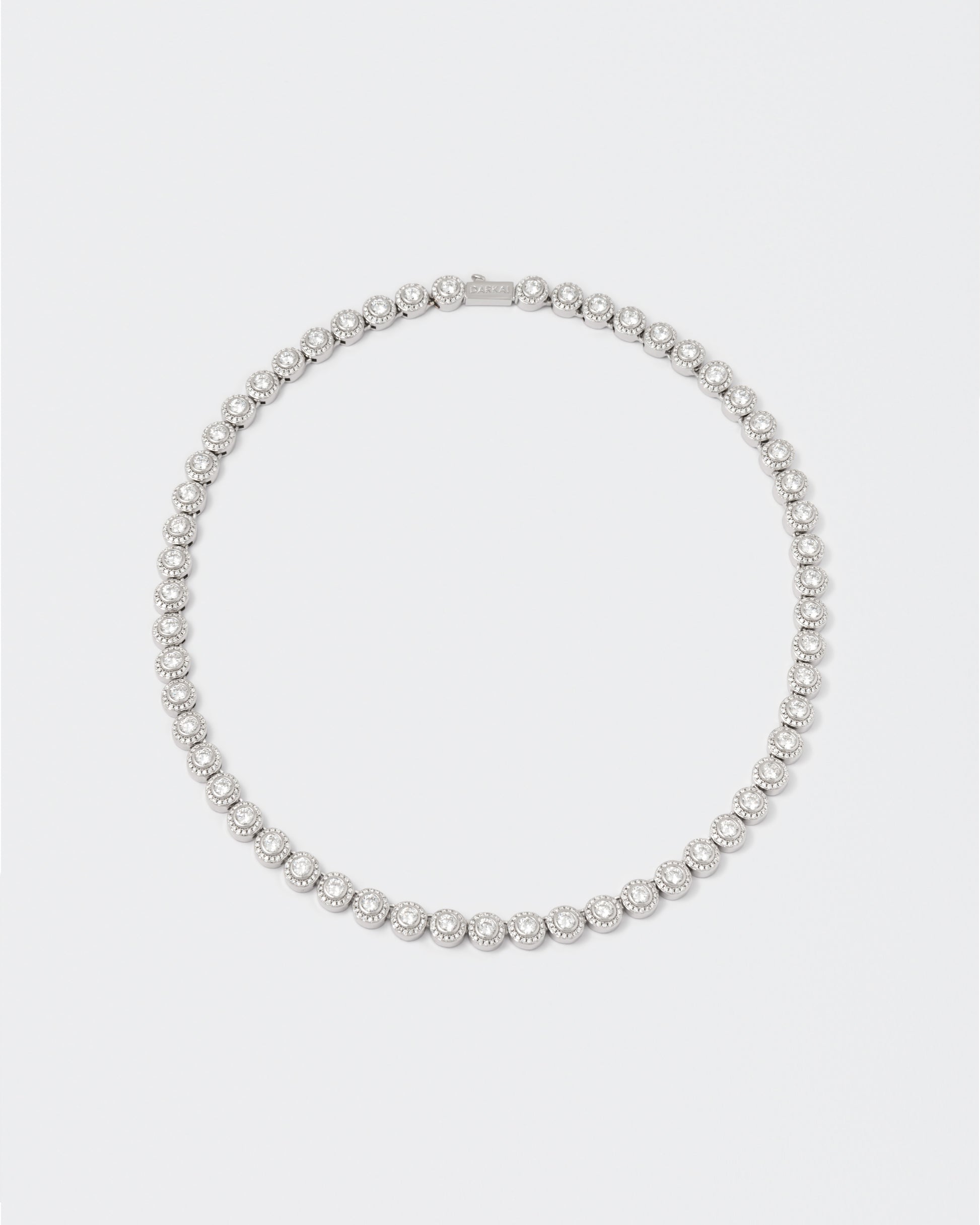 DARKAI Tennis Round Necklace