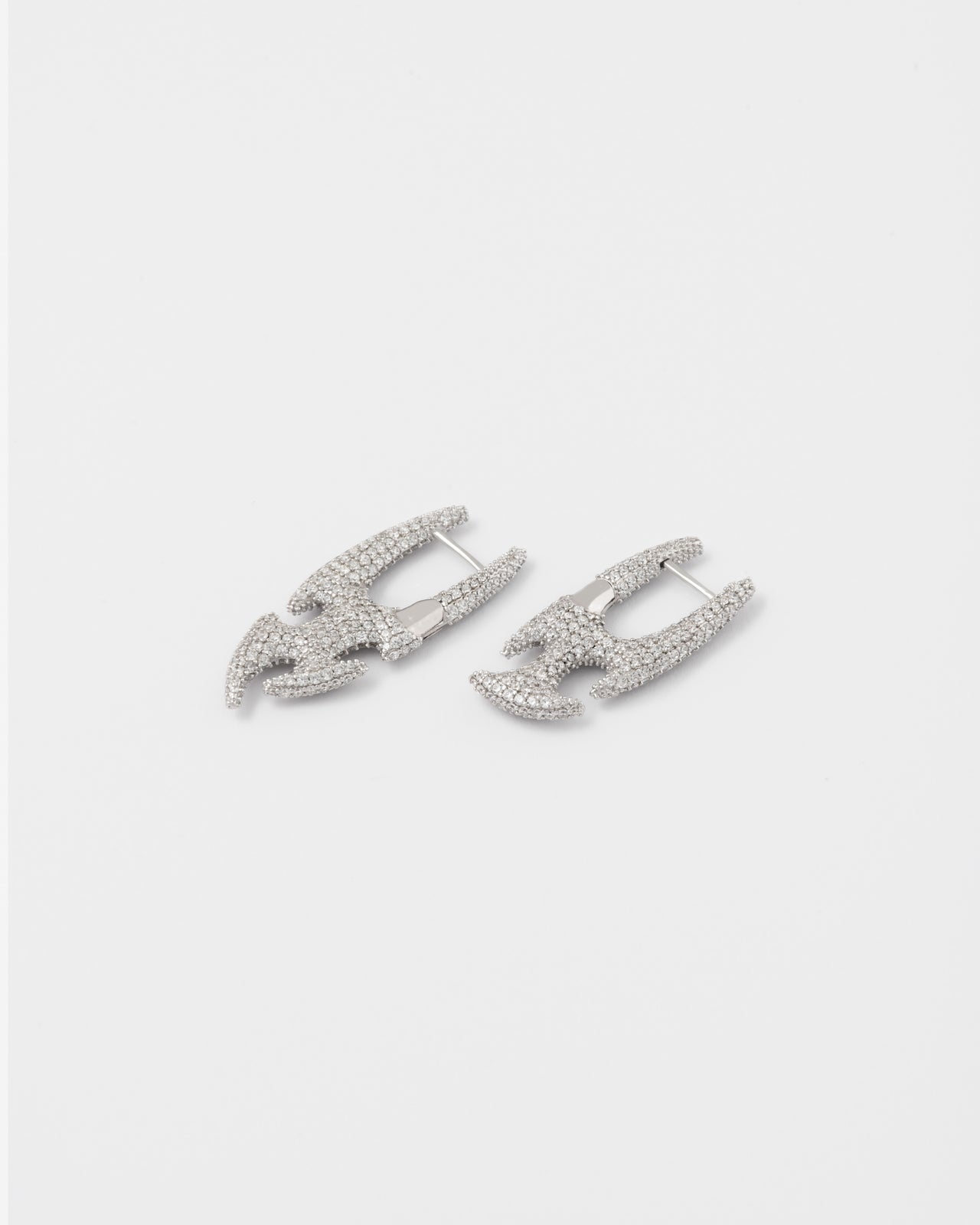 DARKAI x GLB Capsule Collecion Tribal Earrings Pavé