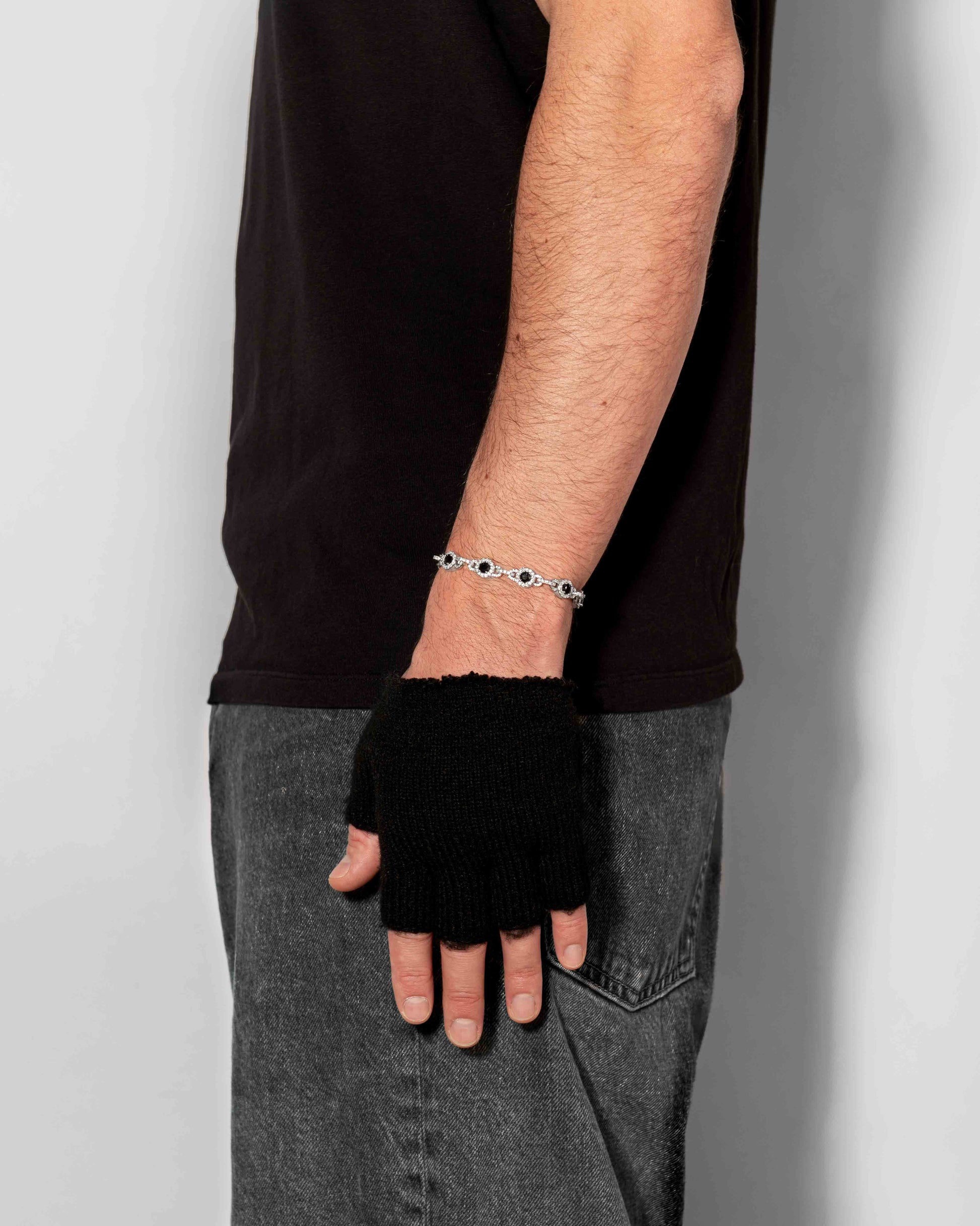 DARKAI mariner black bracelet on model